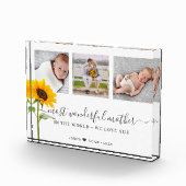 Bloc Photo Jour des mères Script plus merveilleuse mère (Droite)