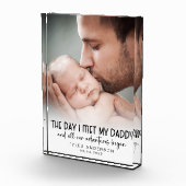 Bloc Photo Jour J'Ai Rencontré Mon Papa Première Fête des pèr (Droite)