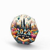 Bloc Photo Joyeuse carte cadeau du Nouvel An 2024 (Droite)