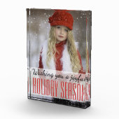 Bloc Photo Joyeuse saison de vacances Photo Block - Holidayzf (Droite)