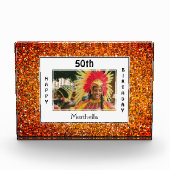 Bloc Photo Joyeux 50e anniversaire | TOUT ÂGE | PARTIES SCINT (Devant)