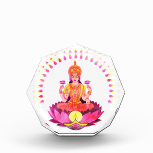 Bloc Photo Joyeux Diwali - Déesse Lakshmi Deepalavi 1