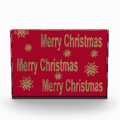 Bloc Photo Joyeux Noël (Devant)