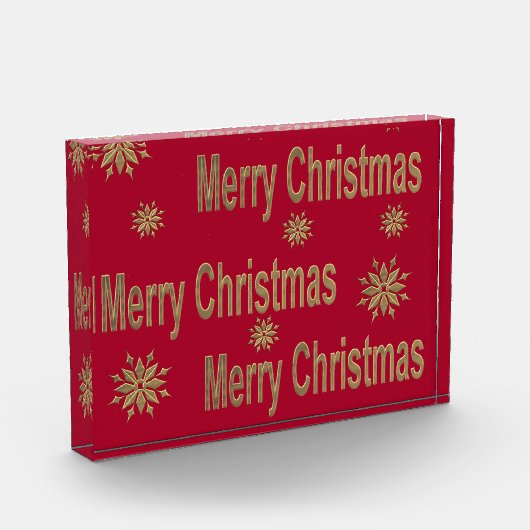 Bloc Photo Joyeux Noël (Gauche)