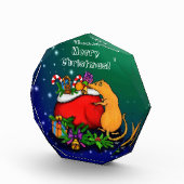 Bloc Photo Joyeux Noël avec Rat Prince (Droite)