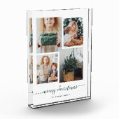 Bloc Photo Joyeux Noël | Collection moderne Quatre blocs phot (Gauche)