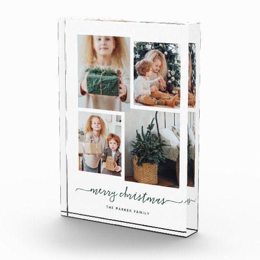 Bloc Photo Joyeux Noël | Collection moderne Quatre blocs phot (Droite)