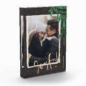 Bloc Photo Joyeux Noël Fête sur mesure (Gauche)