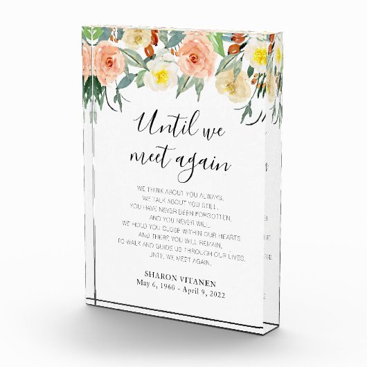 Bloc Photo Jusqu'À Ce Que Nous Nous Rencontrions À Nouveau Pe (Droite)