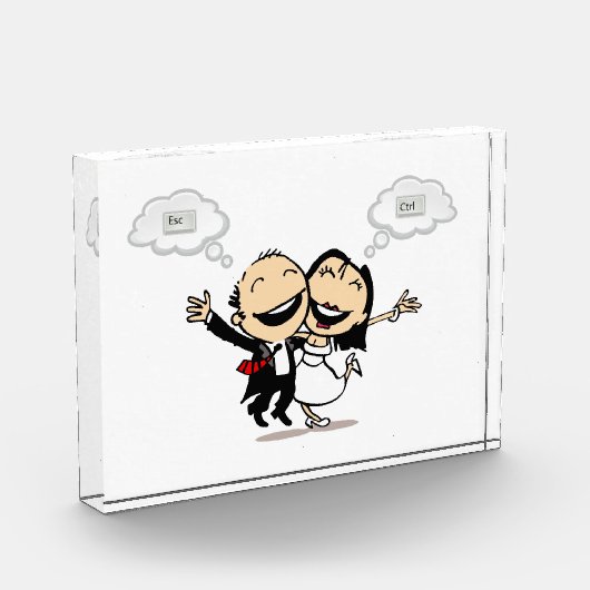 Bloc Photo Just married (Gauche)