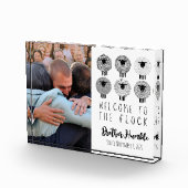 Bloc Photo JW Baptism Cadeau Personnalisé Bienvenue au troupe (Droite)