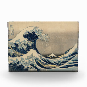 Bloc Photo Katsushika Hokusai. La Grande Vague au large de Ka