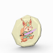 Bloc Photo Kawaii Squirrel Samurai. (Gauche)