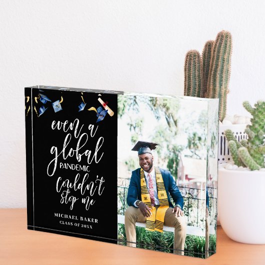 Bloc Photo La pandémie mondiale ne peut pas m'arrêter | Photo