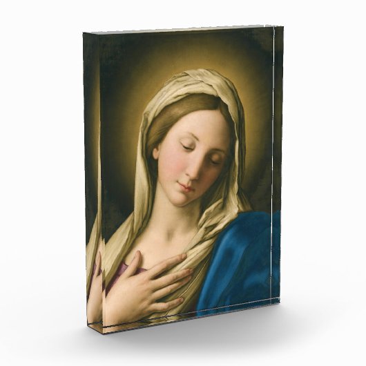 Bloc Photo La Vierge à la prière (Gauche)