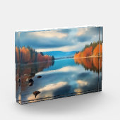 Bloc Photo Lac en automne (Gauche)