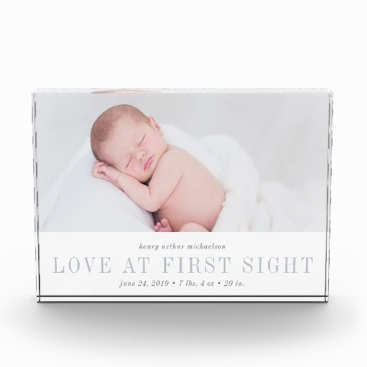 Bloc Photo L'amour à première vue | Bébé (Devant)