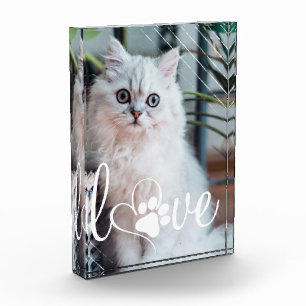 Bloc Photo L'amour de la vie des animaux   Empreinte de patte