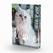 Bloc Photo L'amour de la vie des animaux | Empreinte de patte (Droite)