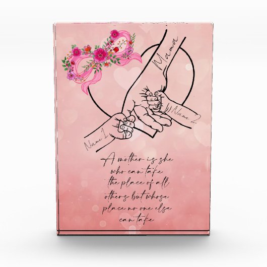 Bloc Photo L'amour d'une mère (Devant)