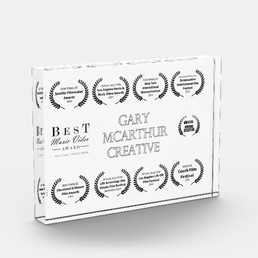 Bloc Photo Laurels commémoratifs (Gauche)