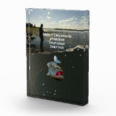 Bloc Photo Le pêcheur . Bonne pêche (Droite)