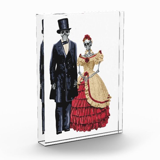 Bloc Photo Le président Lincoln Skeleton, Halloween Skeleton (Gauche)