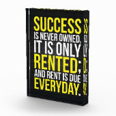 Bloc Photo Le succès n'est jamais possédé (Droite)