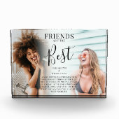 Bloc Photo Les amis modernes sont le meilleur souvenir (Devant)