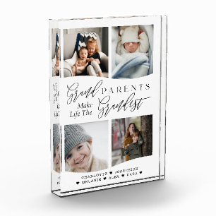 Bloc Photo Les grands-parents font de la vie le plus grand co
