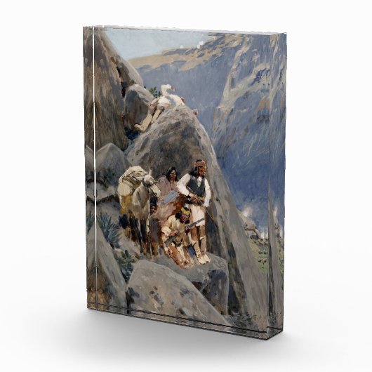 Bloc Photo Les guerriers d'Apache : une embuscade sur la cava (Droite)