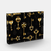 Bloc Photo Les Patters de Seamless avec Golden Keys (Gauche)