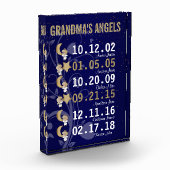 Bloc Photo Les Petits Anges de grand-mère - 6 petits-enfants (Gauche)
