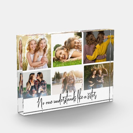 Bloc Photo Les Soeurs Aiment Personne Ne Comprend Comme Soeur (Gauche)