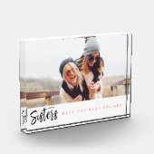 Bloc Photo Les soeurs font les meilleurs amis Photo Collage u (Gauche)