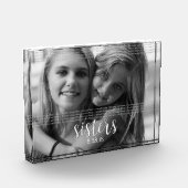 Bloc Photo Les Soeurs La Personnalisent (Gauche)