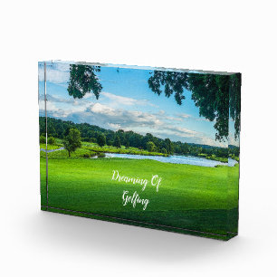 Bloc Photo L'Été Au Golf