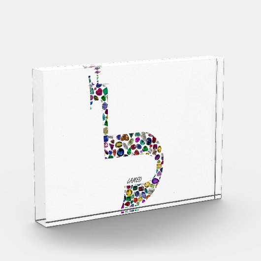 Bloc Photo Lettre 'LAMED' (Gauche)