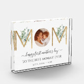 Bloc Photo Lettres de la première fête des mères Blocage phot (Gauche)