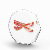 Bloc Photo libellule de fleurs avec sakura de bijoux (Droite)