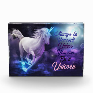 Bloc Photo licorne