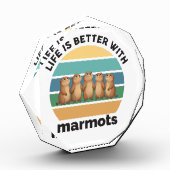 Bloc Photo Life is better with marmots (Gauche)