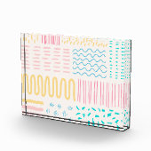 Bloc Photo Lignes motifs (Droite)