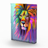 Bloc Photo Lion Abstrait Face Mystical Imaginaire Art (Droite)