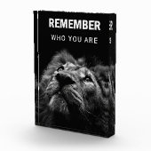 Bloc Photo Lion Se Rappelle Qui Vous Êtes (Droite)