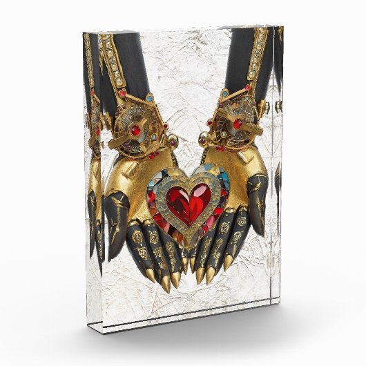 Bloc Photo L'offre - Coeur dans les mains (Gauche)