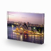 Bloc Photo L'Opéra de Sydney en soirée (Droite)