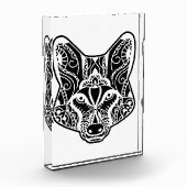 Bloc Photo Loup tribal (Gauche)