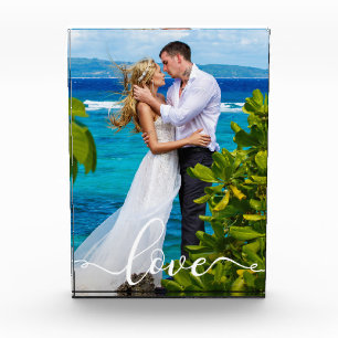 Bloc Photo Love Bride Groom Your Mariage Photo Block