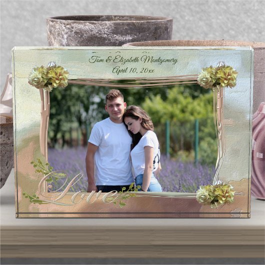 Bloc Photo Love & First Spring Flowers PCM1